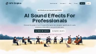 Нейросеть SFX Engine - Редактирование аудио