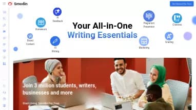 Нейросеть Smodin - Образование,Генерация текста,Копирайтинг