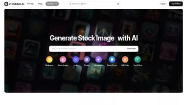 Нейросеть Stockimg AI - Генерация изображений,Генерация логотипа
