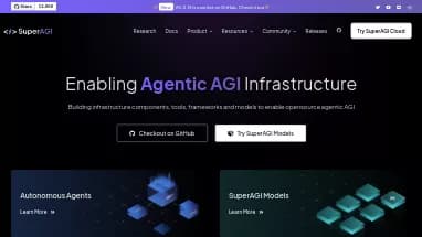 Нейросеть SuperAGI - Автономные ИИ,Open Source