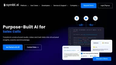 Нейросеть Symbl AI - Генерация голоса