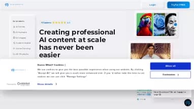 Нейросеть Synthesys Studio - Генерация видео,Генерация голоса