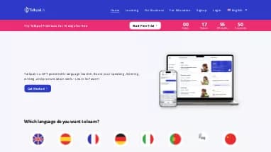 Нейросеть Talkpal AI - Образование,Перевод
