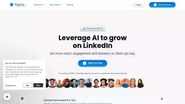 Нейросеть Taplio - Маркетинг,SMM