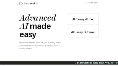 Нейросеть Good AI - Генерация текста