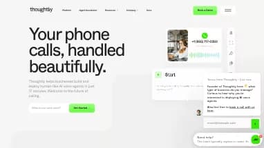 Нейросеть Thoughtly - Автономные ИИ,Маркетинг