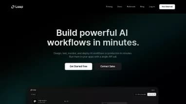 Нейросеть Leap ML - Разработка ПО