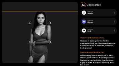 Нейросеть Undress love - Раздеть девушку (18+)