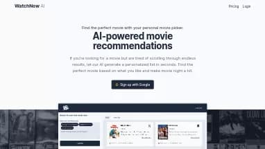 Нейросеть WatchNow - Полезные ИИ,Развлечения,Продуктивность