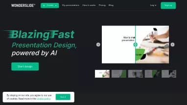 Нейросеть Wonderslide AI - Презентации