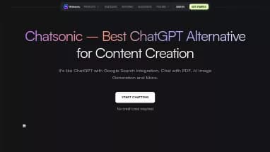 Нейросеть ChatSonic - Чат-бот