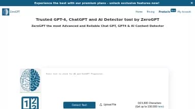 Нейросеть ZeroGPT - Определение ИИ,Копирайтинг