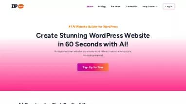 Нейросеть ZipWP - No Code/Low Code