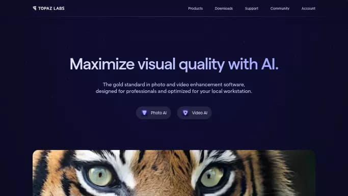 Gigapixel AI — платная нейросеть для редактирования изображений. Бесплатная версия с ограниченным функционалом, есть платные тарифы.