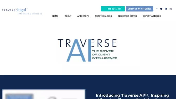 Traverse AI™ — бесплатная нейросеть в области права.