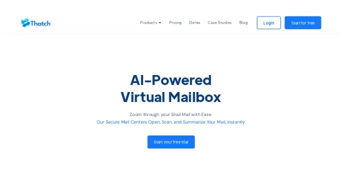 Thatch — платная нейросеть для работы с электронной почтой. Бесплатная версия с ограниченным функционалом, есть платные тарифы.