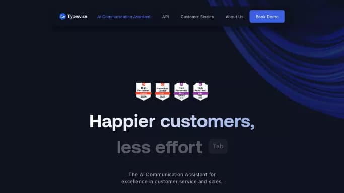 Typewise — бесплатная нейросеть для маркетинга. Бесплатная версия с ограниченным функционалом, есть платные тарифы.