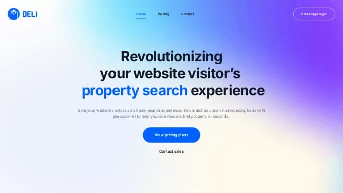 Deli — платная нейросеть в сфере недвижимости и архитектуры, для маркетинга, для научно-исследовательской деятельности.