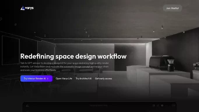 Varys AI — бесплатная нейросеть в сфере недвижимости и архитектуры.