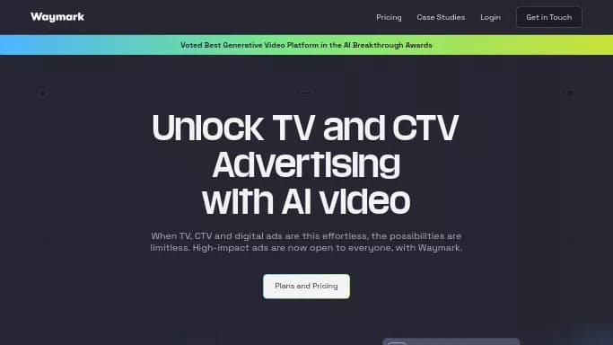 Waymark — платная нейросеть для маркетинга, для создания видео. Бесплатная версия с ограниченным функционалом, есть платные тарифы.