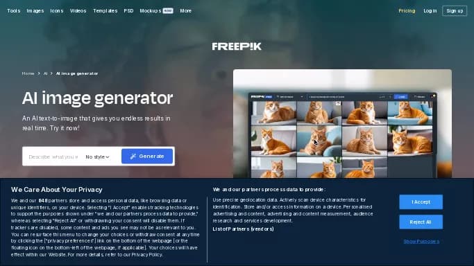 Wepik — платная нейросеть для создания изображений, для SMM, для дизайна.