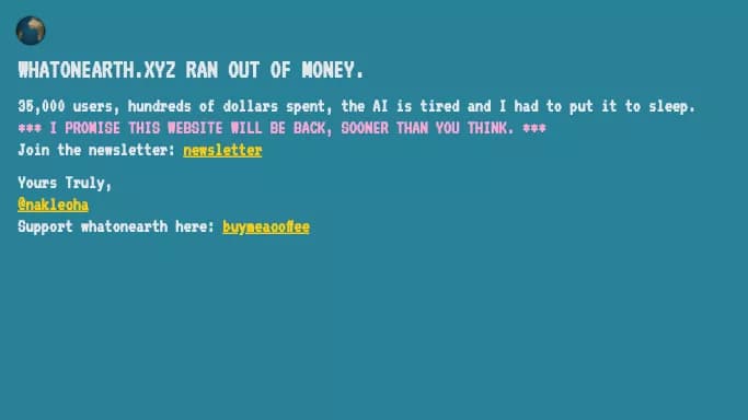 What on earth? — бесплатная нейросеть .