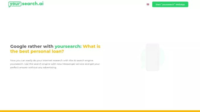 Yoursearch.ai — бесплатная нейросеть для поиска.