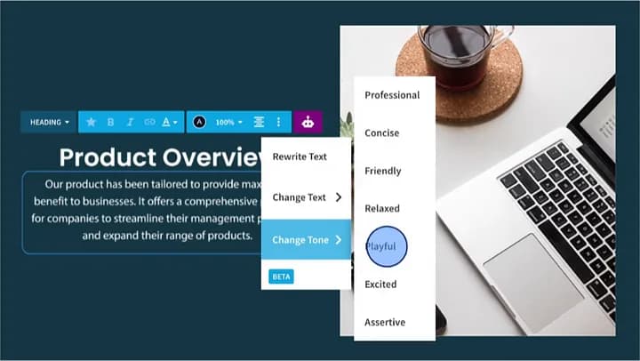 Beautiful.ai - нейросеть для создания презентаций