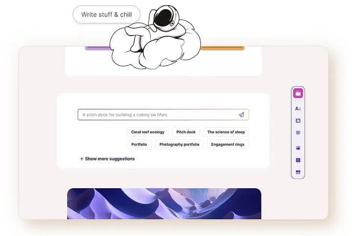 Gamma - нейросеть для создания презентаций
