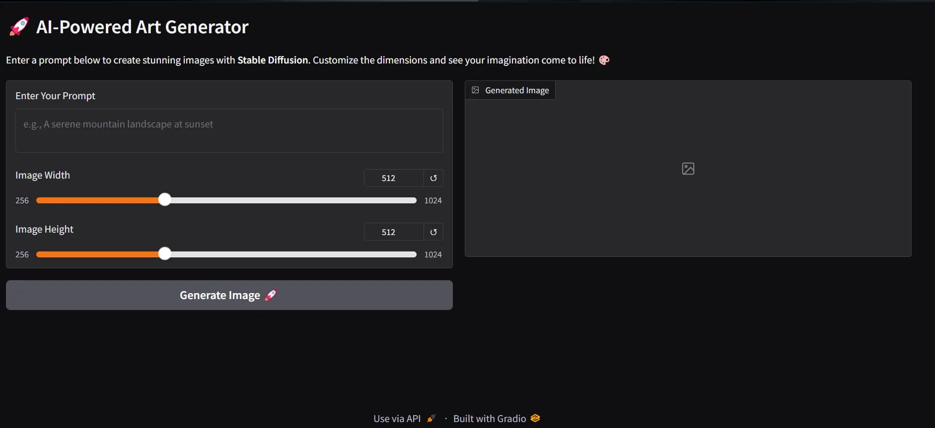 ИИ генератор изображений