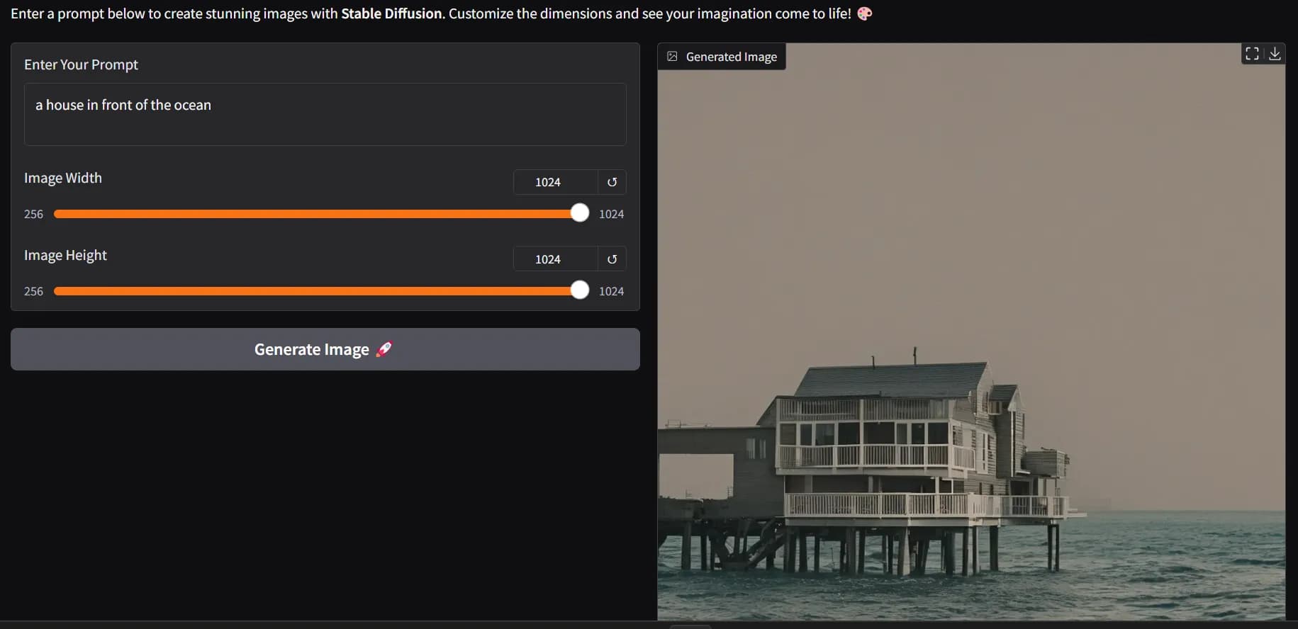 Сгенерированное изображение