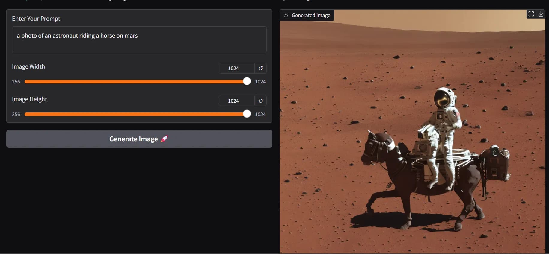 Сгенерированное изображение