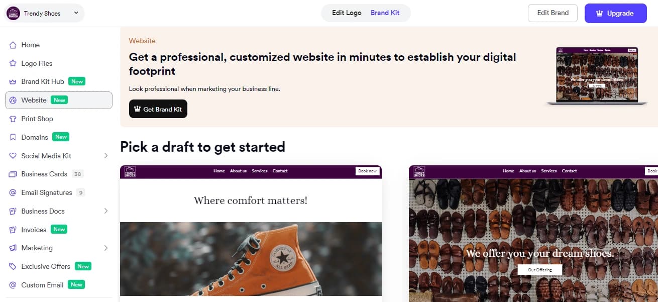 Скриншот Looka