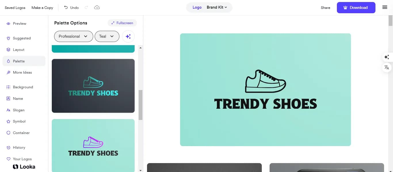 Скриншот Looka