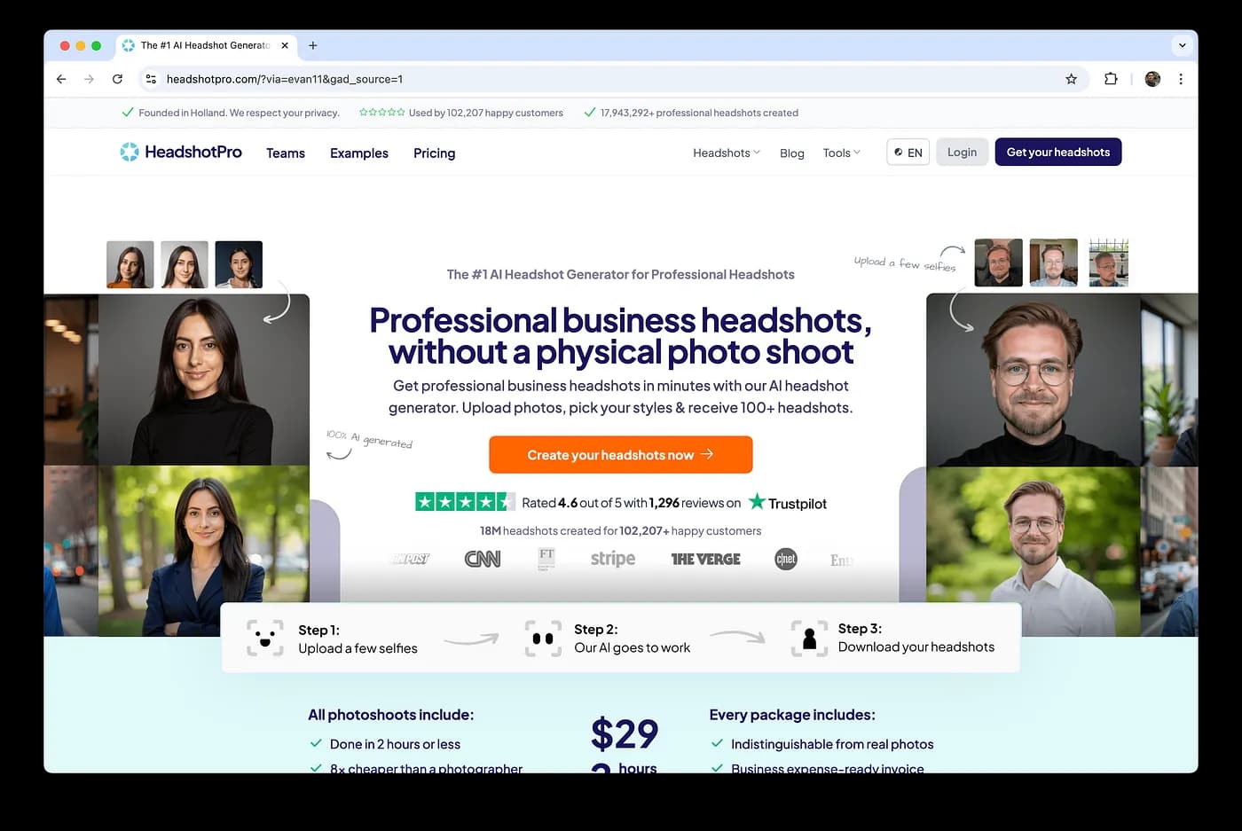 AI Headshots Pro