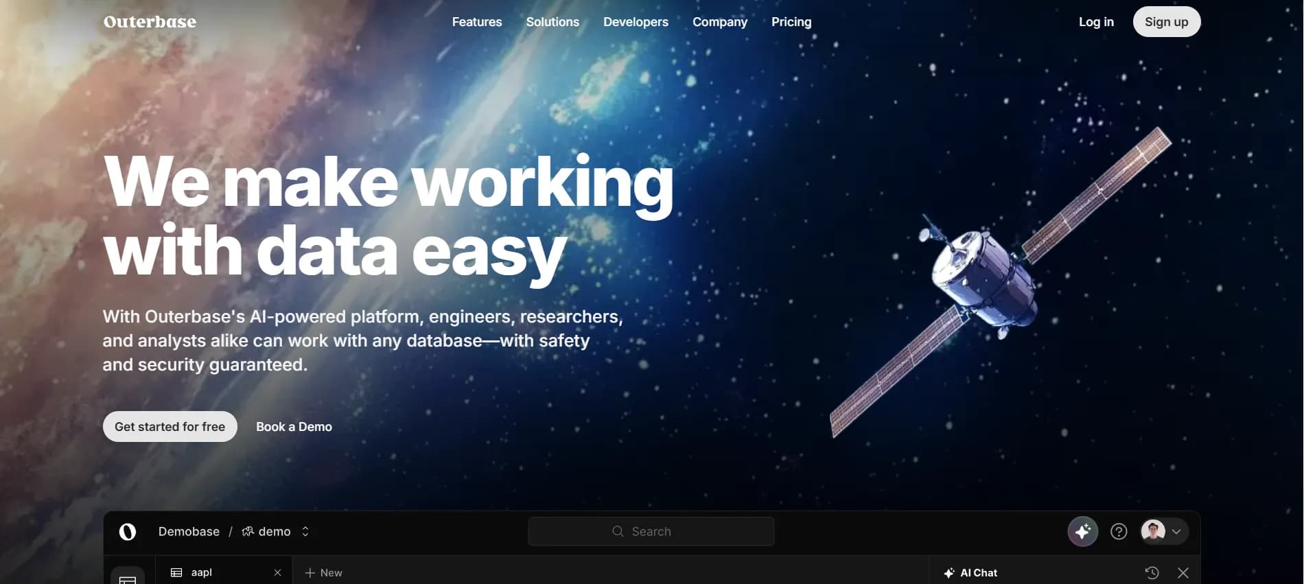 Outerbase – интерфейс для вашей базы данных