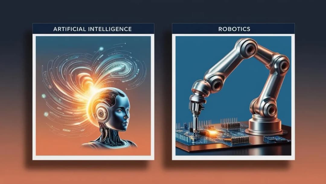 Разница между искусственным интеллектом и робототехникой